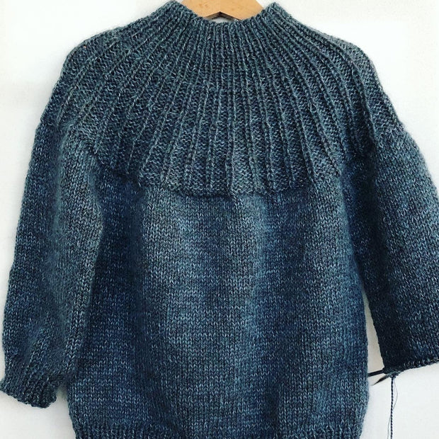 YRKI Mohair Barnapeysa