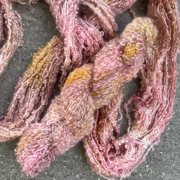 Mohair Bouclé Tuscan Rose