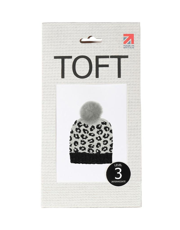 Snow Leopard Hat Knit Kit